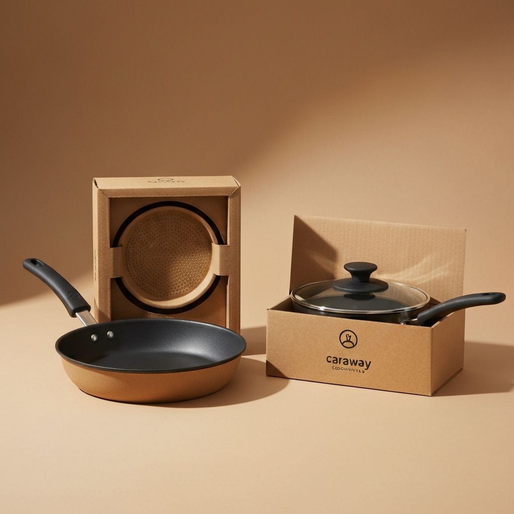 Sustainable packaging with recycled materials